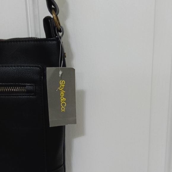 Style & Co. Black Crossbody Bag - Picture 2 of 7